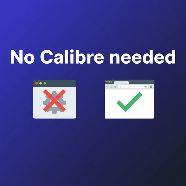 Convert PDF to EPUB Without Calibre (Free, Online, No Install)