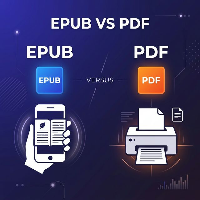 EPUB vs PDF comparison